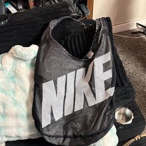 Nike Black Mesh Tote Bag